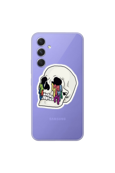 Other Samsung S25 PLUS Skull Transparent Silicone TPU Θήκη