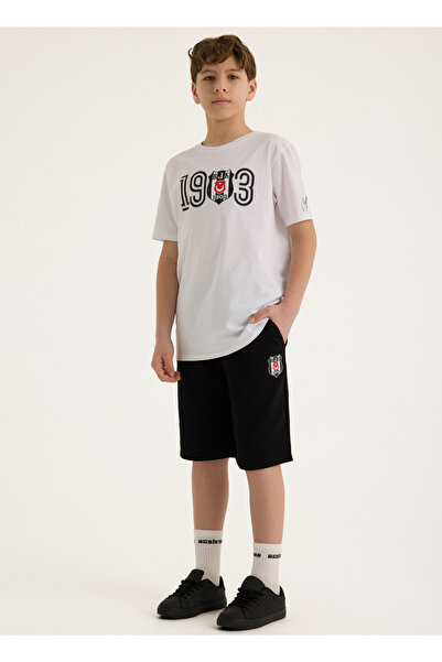 Beşiktaş Beşiktaş 1903 Klasik Büyük Çocuk T-Shirt - Şort Takım