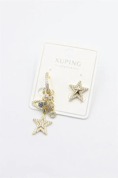 Marsilyan Nvdn- Ieg - Star Charm Earrings - Gold Iegrs-Nvdn1
