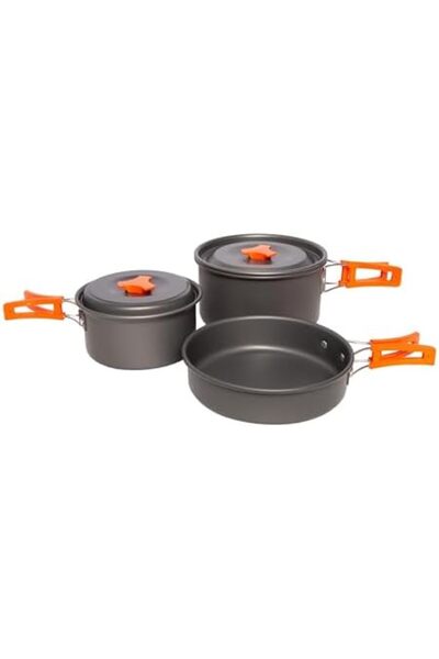 Yıldızan Terra Organic Aluminum Camping Cookware Set Terra Organic 1025782