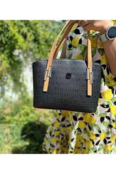 Just Polo حقيبة يد وكتف نسائية أصلية بخمسة أقسام 234030PC
