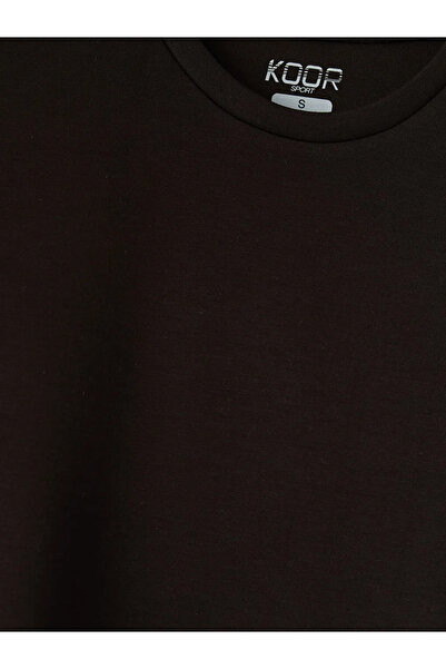 LC Waikiki Brown Crew Neck Women's Sports T-Shirt