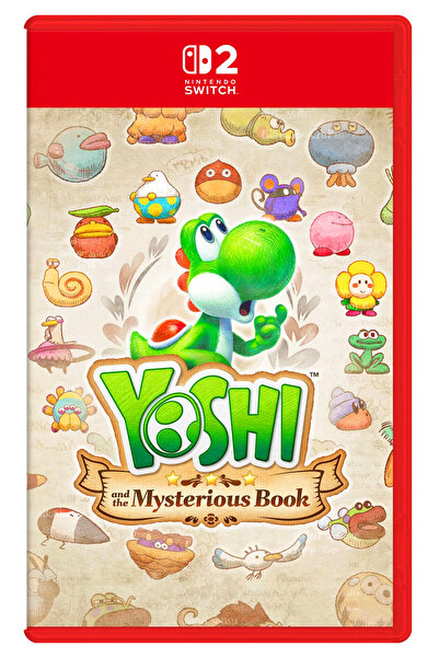 Nintendo Switch 2 Yoshi and the Mysterious Book - Switch 2 - Fiziki Kartuş Oyun Gönderilir