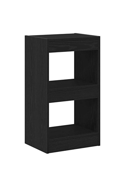 vidaxl Dulap pentru cărți Stejar Negru 40 x 30 x 71,5 cm Lemn compozit