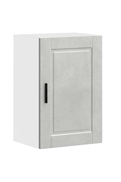 vidaxl Kitchen cabinet "Porto" Concrete gray engineered wood