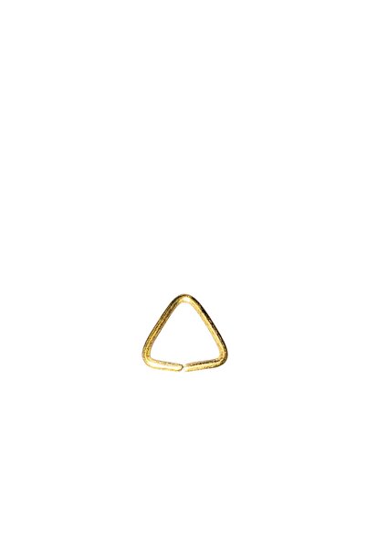 Major Hobi Gold Color Nickel Triangle Ring Connection Fitting Key Chain Jewel...