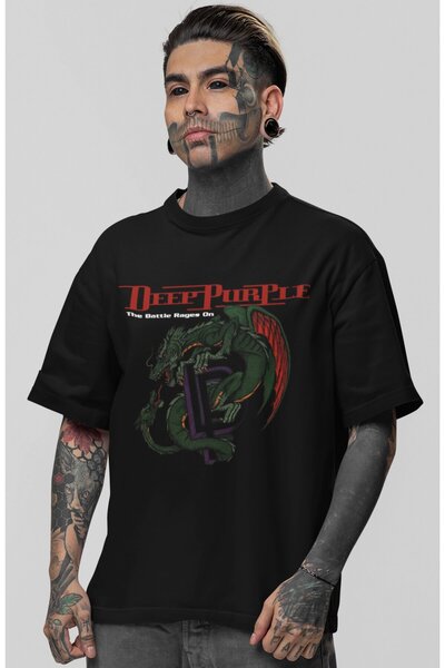 SEVBANO Džepovlja rok metal muzička grupa Deep Purple, štampana unisex majica...