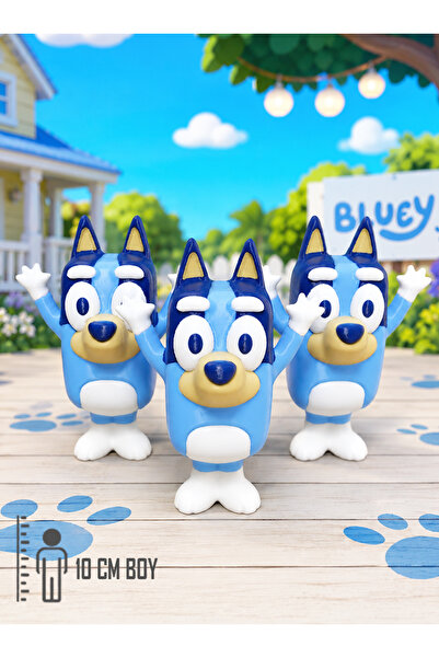 Suelo Butik Bluey 10Cm Karakter Figür Oyuncak Çizgi Film Karakteri