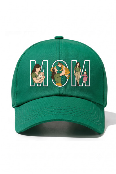 l'eivor Mom - Mother & Daughter Very Special Design Printed Cotton Hat