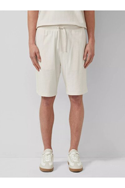 s.Oliver Men's Shorts, Cotton Jersey, Mid-rise, Relaxed fit, Detroit