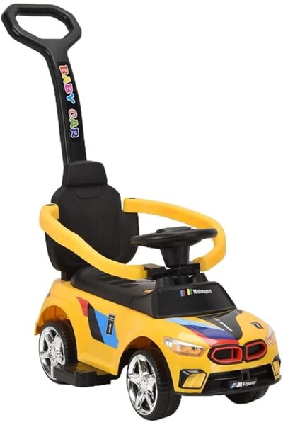 Raed Azzeem Car for children from Raed Azzeem, yellow color, model 908T