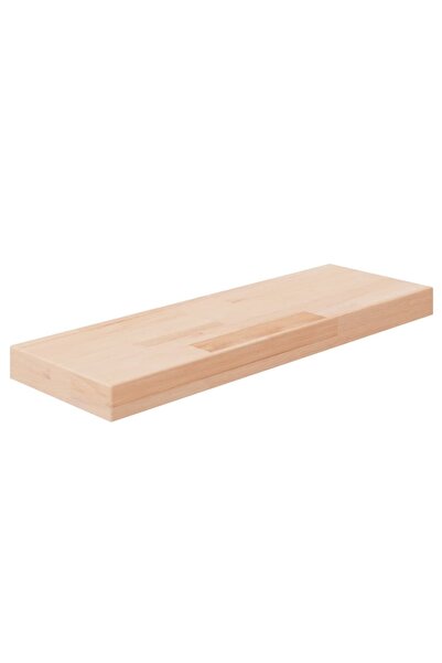 vidaxl Poliță, 60x20x4 cm, lemn masiv de stejar netratat