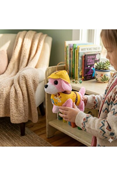 OYUNCAK'S Walking Barking Plush Dog with Wagging Tail and Head