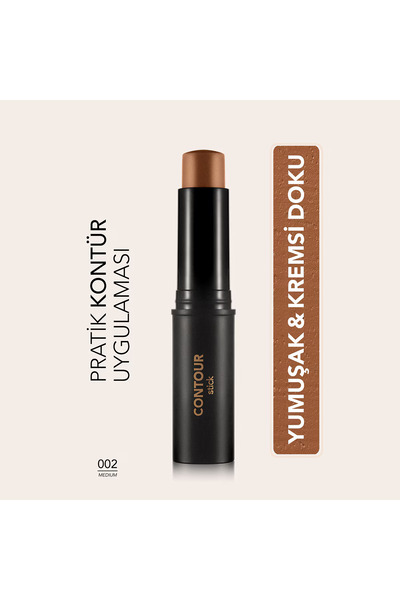 Flormar Contour Stick Kremsi Dokulu Kontür Kalemi No: 02 Medium