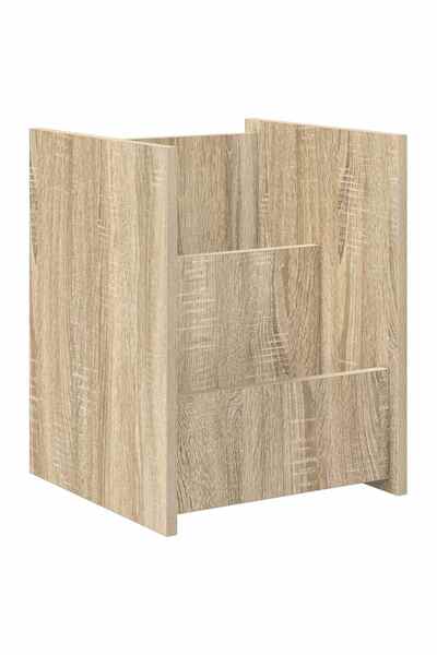 vidaxl Raft pentru reviste Stejar Sonoma 35 x 35 x 45 cm Lemn compozit