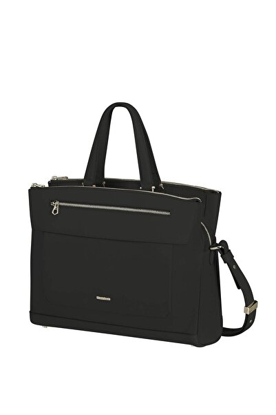 Samsonite Zalia 2.0-14 İnç Laptop Çantası, 39 cm, 14 L, Siyah (Siyah)