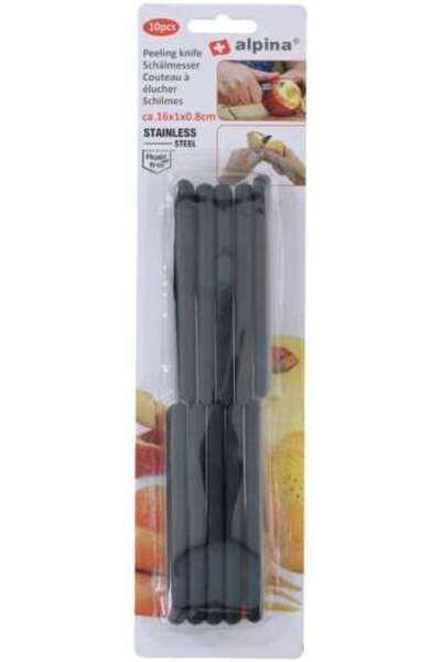 Alpina Set 10 Cutite Curatat ,Dimensiune 8 X 10 X 163 mm