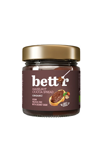 BETTR BIO Cremă de nuci și cacao Bett'r 250g