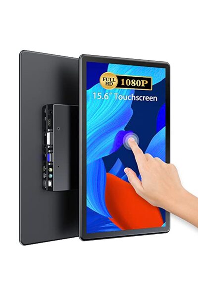 UPERFECT Taşınabilir Monitör Dokunmatik Ekran, 2000:1 Yüksek Kontrastlı Full ...