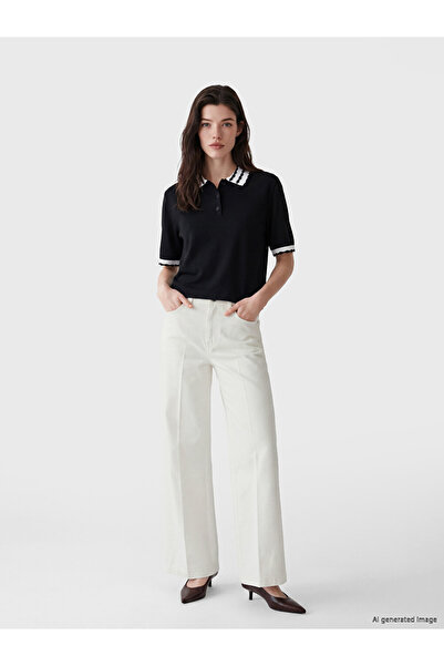 LC Waikiki Esvab • Modern & Distinctive Wide-Leg Women's Jean Pants