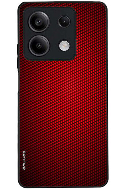 Other Θήκη Sonique Carbon Series για Xiaomi Redmi Note 13 5G Κόκκινο