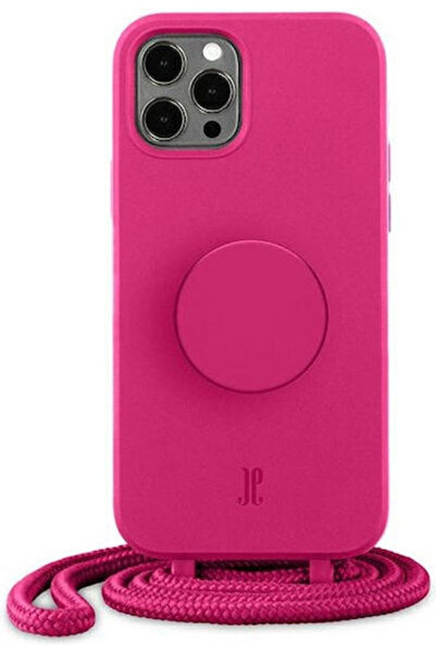 Other Just Elegance Husă Spate Silicon / Plastic Roz (iPhone 12 / 12 Pro)