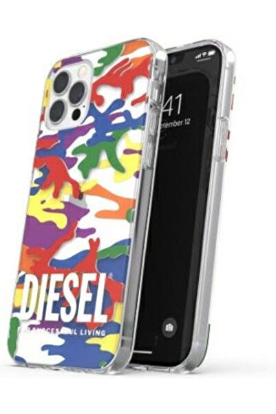 Diesel Πίσω Κάλυμμα Πλαστικό / Σιλικόνης Διαφανές (iPhone 12/12 Pro)