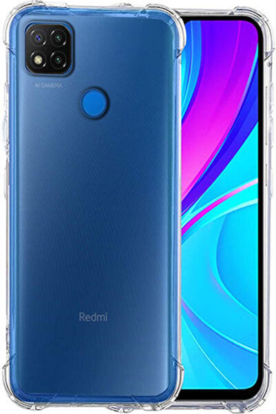 Techsuit Πίσω Κάλυμμα Σιλικόνης Διαφανές (Redmi 9C) Κωδικός: KF2317896