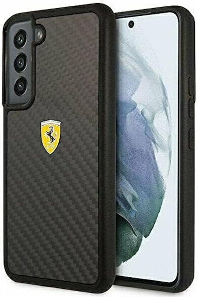 Ferrari On Track Πίσω Κάλυμμα από Πραγματικό Ανθρακόνημα, Μαύρο Πλαστικό (Gal...