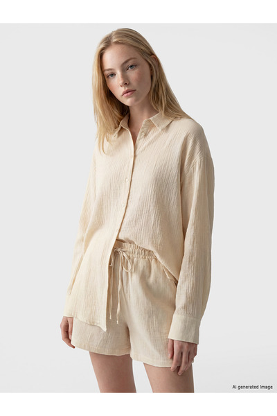 LC Waikiki I Bol Dikim Muslin Women's Shirt from Freezen Store