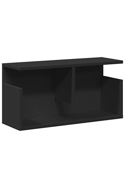 vidaxl Dulap de perete, negru, 60x20x30 cm, lemn prelucrat
