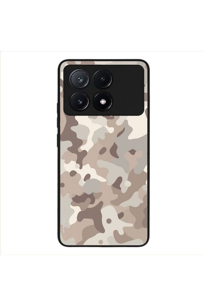 Other Θήκη Sonique Σειρά Στρατιωτικού Καμουφλάζ για Xiaomi Poco X6 Pro 5G Μπεζ