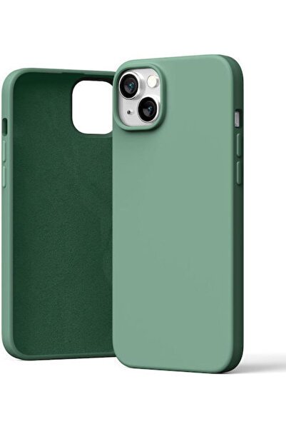 OEM 6.7 Πίσω Κάλυμμα Σιλικόνης Πράσινο (iPhone 15 Plus)