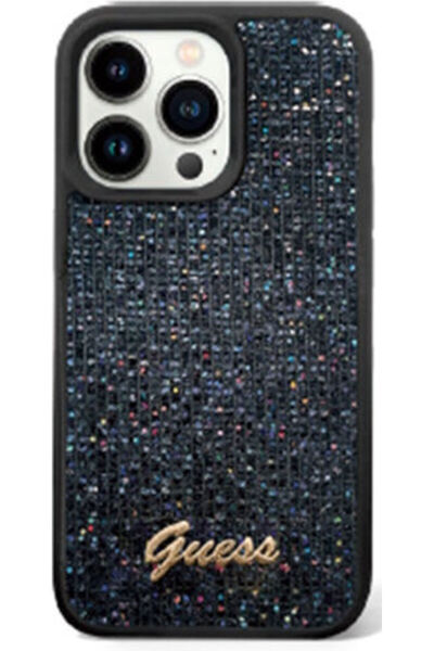 Guess Disco Metal Script Πίσω Κάλυμμα Μεταλλικό Μαύρο (iPhone 11) Κωδικός: GU...