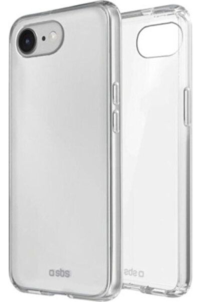 SBS 0.3 Λεπτή Διαφανής Θήκη Πλάτης Σιλικόνης (iPhone 17e / 16e)