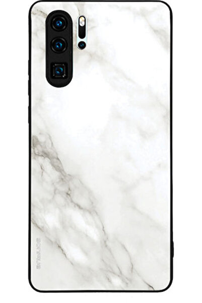 Other Θήκη Sonique Σειράς Marble για Huawei P30 Pro Λευκή