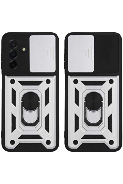 Other Θήκη Ring Armor Campro Sonique για Samsung Galaxy A26 5G Ασημί