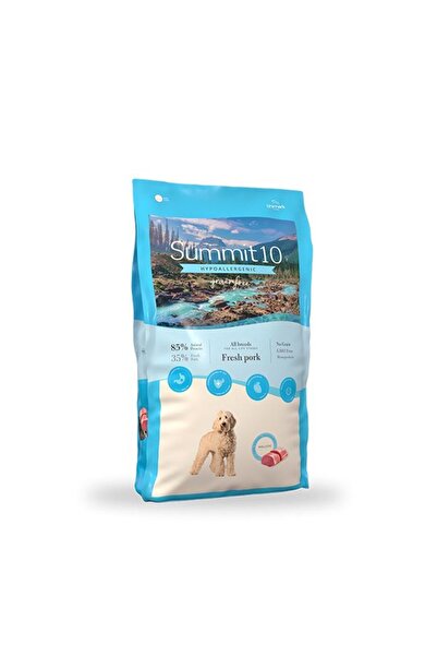 Summit10 Grain Free Adult Dog Ξηρά Τροφή Χωρίς Σιτηρά με Φρέσκο Χοιρινό και Γ...