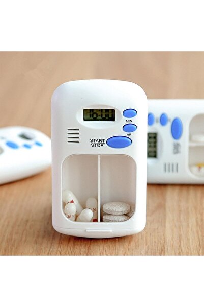 EasyLife Portable Electronic Pill Organizer Timer Smart Medication Reminder A...