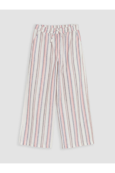 LC Waikiki Rmz Gi̇yi̇m Farkiyla Girls' Striped Pants