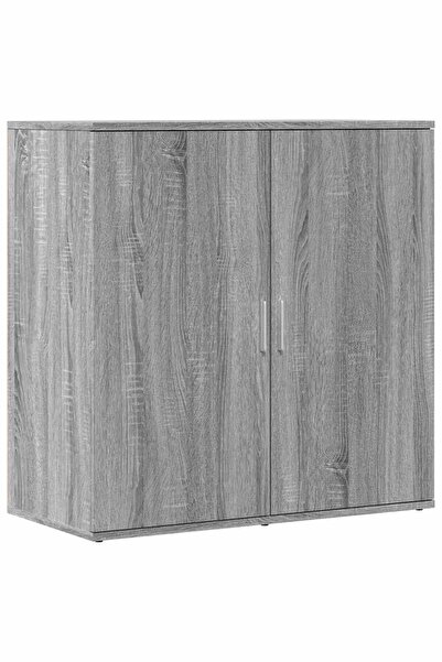 vidaxl Servantă, gri sonoma, 79x38x80 cm, lemn prelucrat
