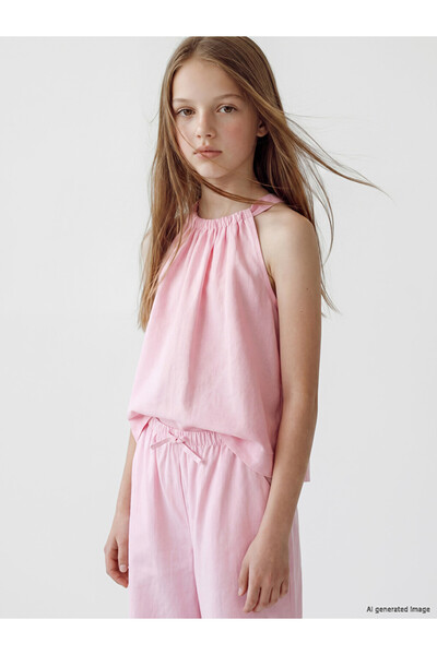 LC Waikiki Esvab • Modern & Distinctive Gathered Detailed Halter Roba Collar ...
