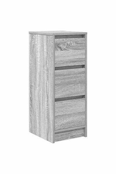 vidaxl Bufetă gri Sonoma 29,5x34x76 cm Lemn prelucrat