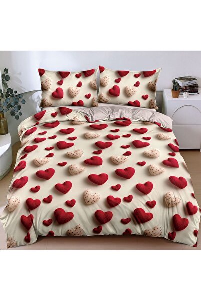 OEM PREMIUM satin Cotton Duvet Cover Set - 4 pieces | 18291-C