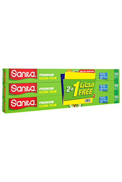 Sanita Cling Film 30Cm 100Sq 2+1Free