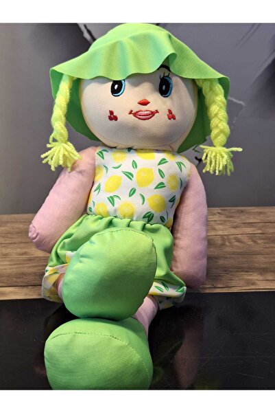 Biricik YEŞİL LİMON BEZ BEBEK 50 CM