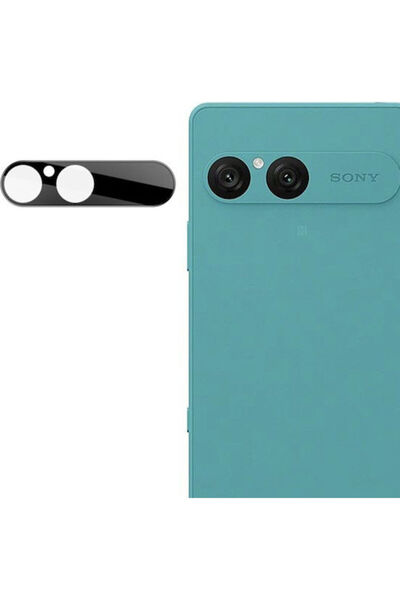 Techsuit Μεμβράνη Προστασίας Κάμερας Μαύρη για το Sony Xperia 10 Vii