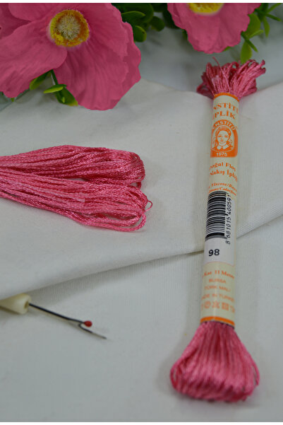 Enstitü İplik Hand Embroidery Silk, Laundry Silk, Rayon, Shiny Silk Texture, ...