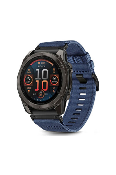 Techsuit Λουράκι Ανοξείδωτο Ατσάλι Μπλε (Garmin Fenix 5/5 Plus/6/6 Pro/7/Fore...