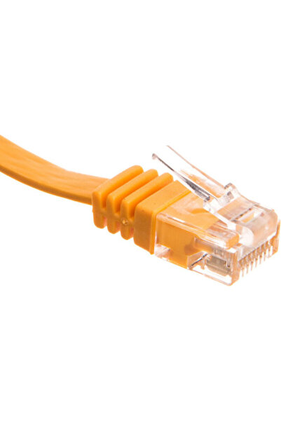 goobay Καλώδιο Ethernet U/UTP Κατηγορίας 6, 0,5μ, Κίτρινο, Κωδικός: 96396